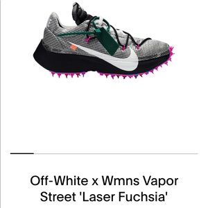 Off white nike shoes